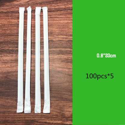 Eco-Friendly Bamboo Fiber Drinking Straws