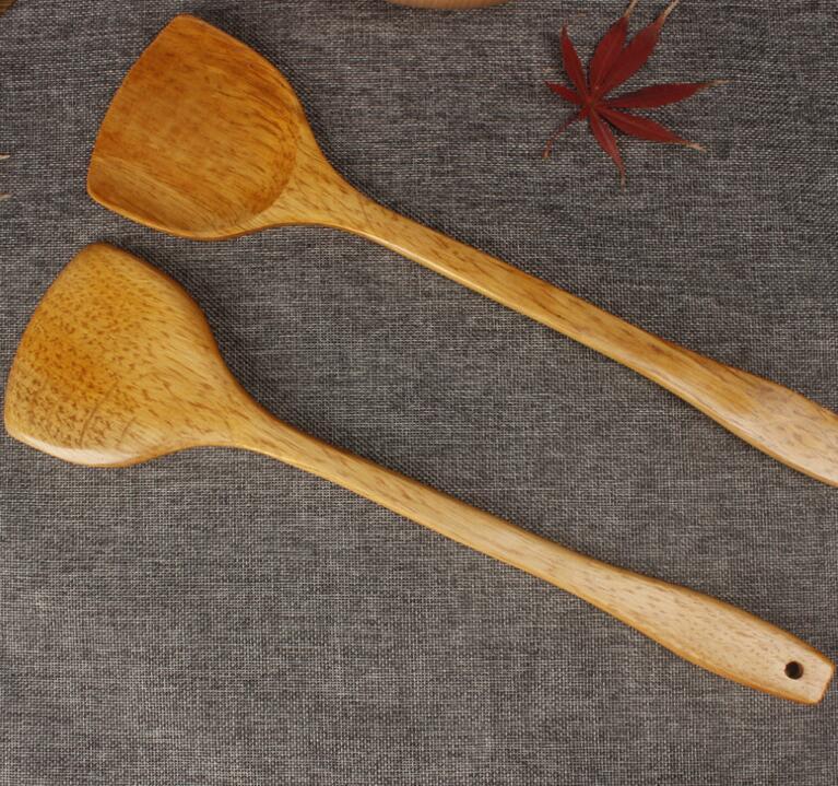 Eco-Friendly Wooden Spatula Set for Sustainable Cooking