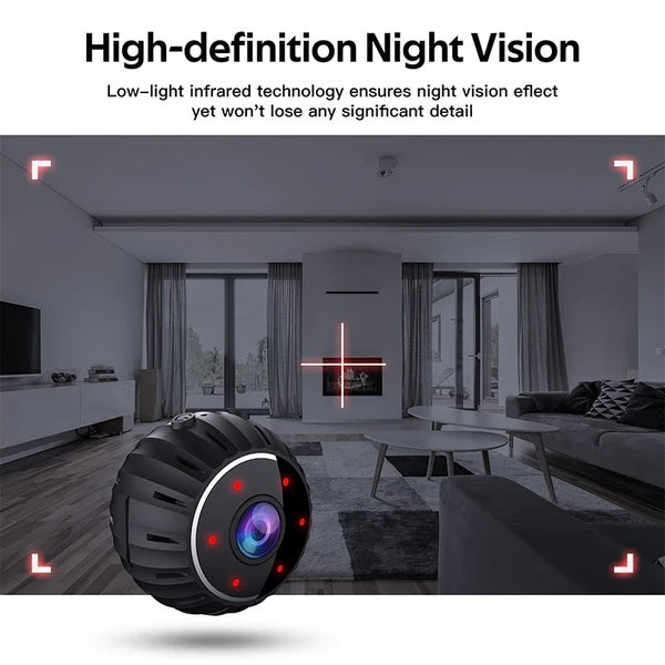 EcoSmart 1080P WiFi Nanny Cam - Secure Your Home