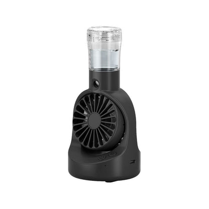 Portable Spray Fan with Misting Function for Instant Cooling