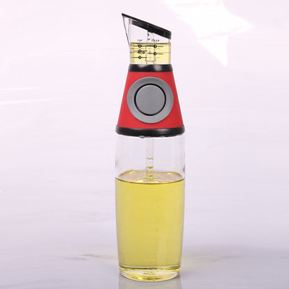Eco-Friendly 500ml Glass Oil Dispenser for Kitchen
