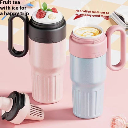Eco-Friendly Stainless Steel Thermal Cup with Lid