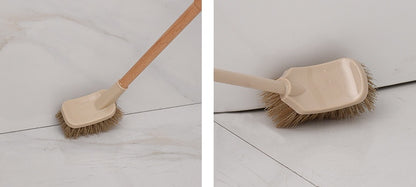 Eco-Friendly Wooden Toilet Brush with Natural Bristles