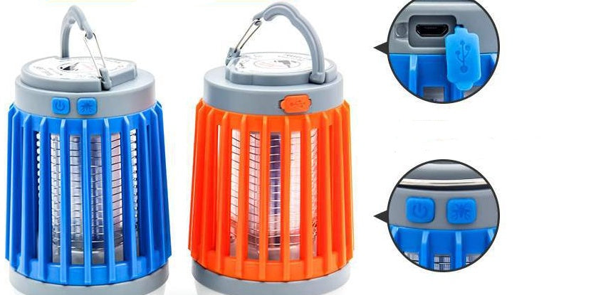 Solar & USB-Powered Mosquito Killer Lamp - Eco-Friendly Pest Control