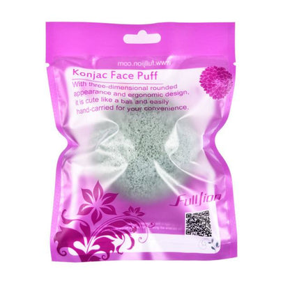 Natural Konjac Face Puff - Biodegradable Facial Cleansing Sponge