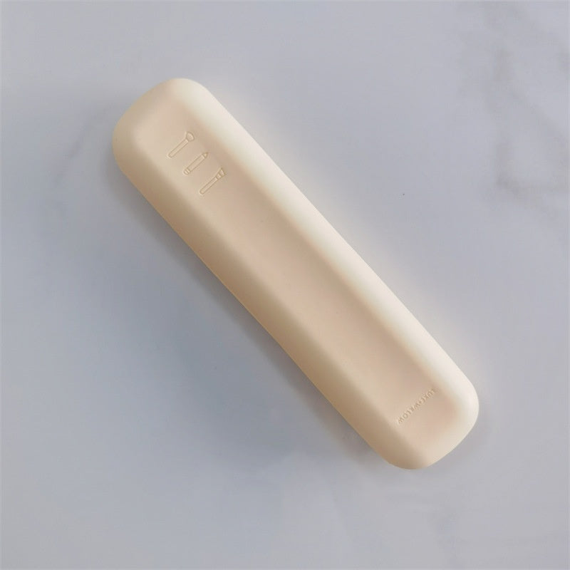 Eco-Friendly Silicone Makeup Brush Travel Bag