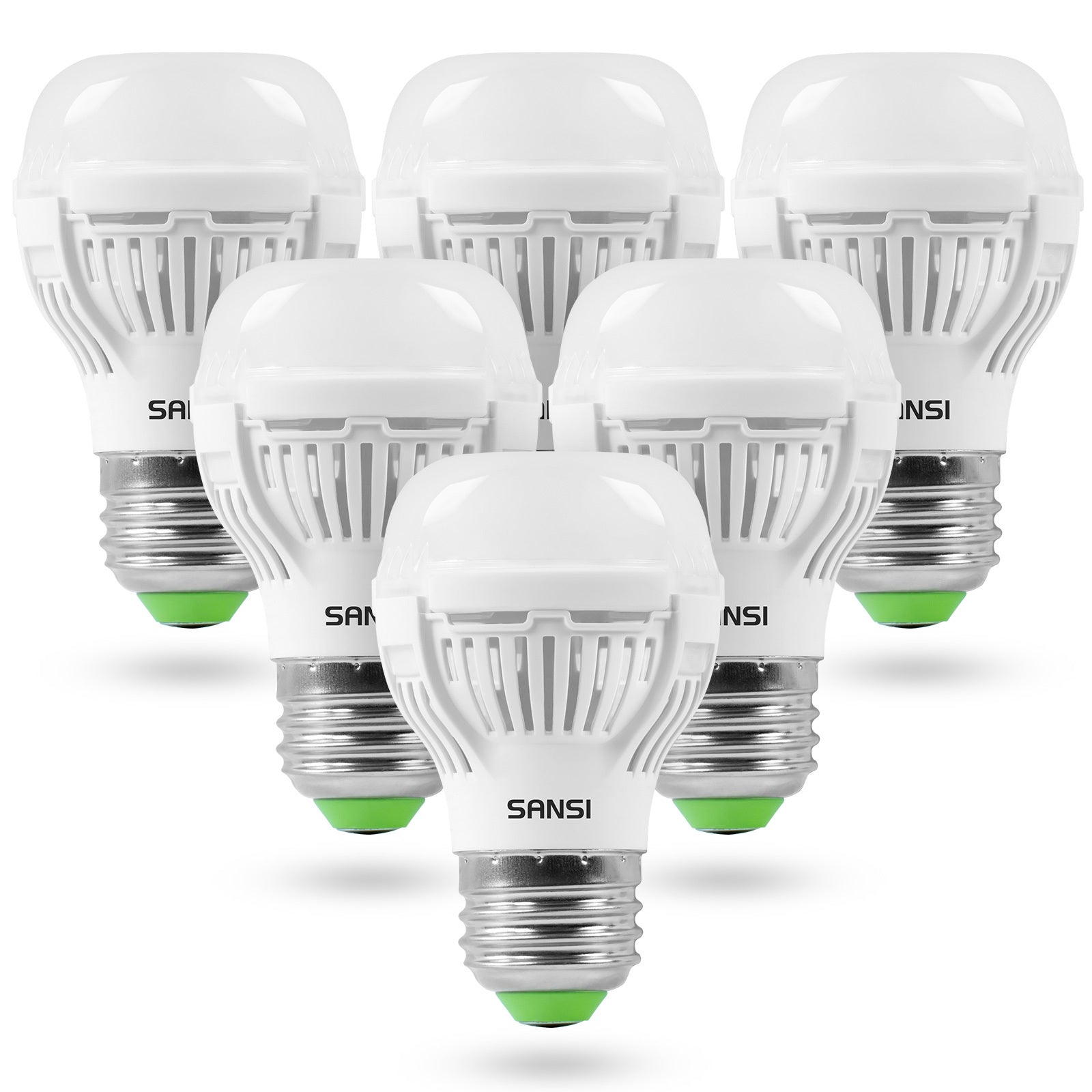 Energy-Efficient LED Light Bulbs - Long-Lasting A19 White Bulbs Set
