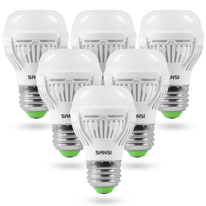 Energy-Efficient LED Light Bulbs - Long-Lasting A19 White Bulbs Set