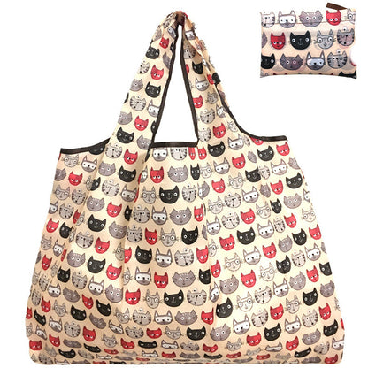 Eco-Friendly Foldable Shopping Tote Bag