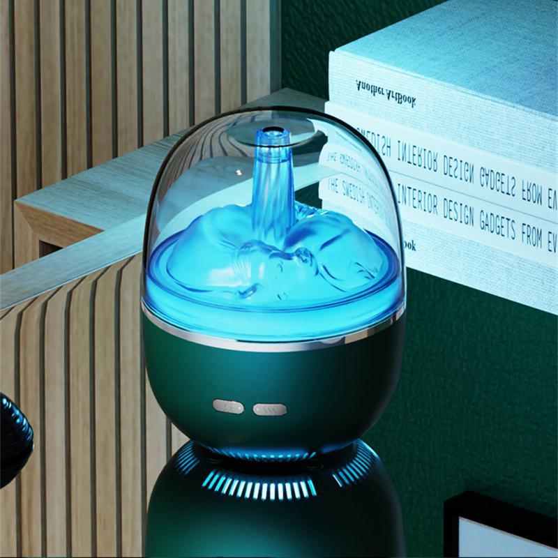 Eco-Friendly Aromatherapy Humidifier with Colorful Lights