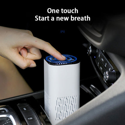 Compact Car Air Purifier - Enhance Air Quality On-the-Go