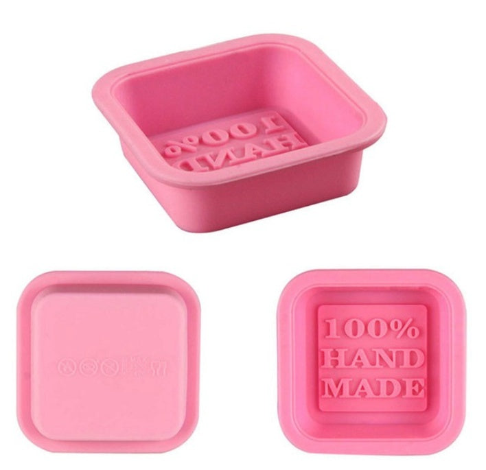 Eco-Friendly Silicone Soap Mold - Reusable Circular Design