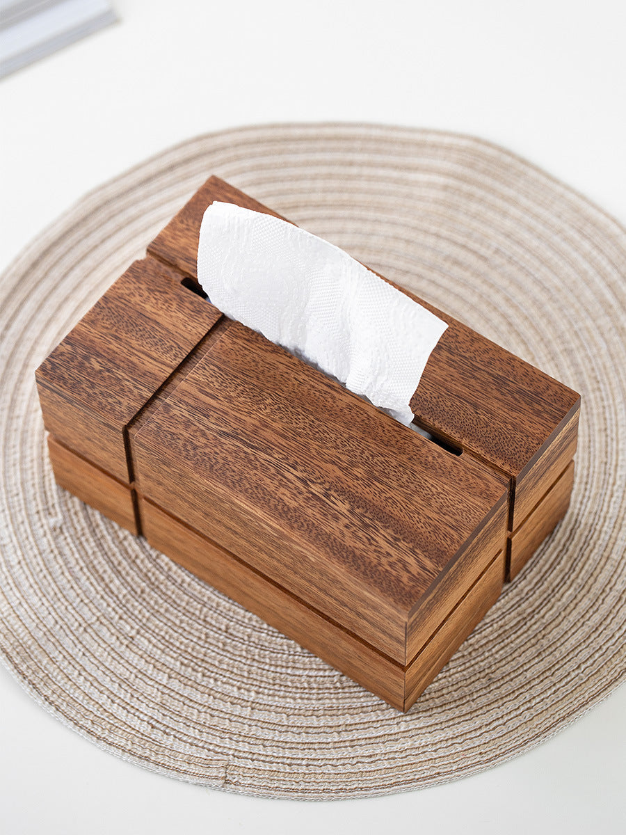 Eco-Friendly Natural Wood Drawer Organizer
