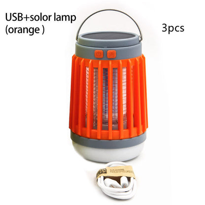 Solar & USB-Powered Mosquito Killer Lamp - Eco-Friendly Pest Control