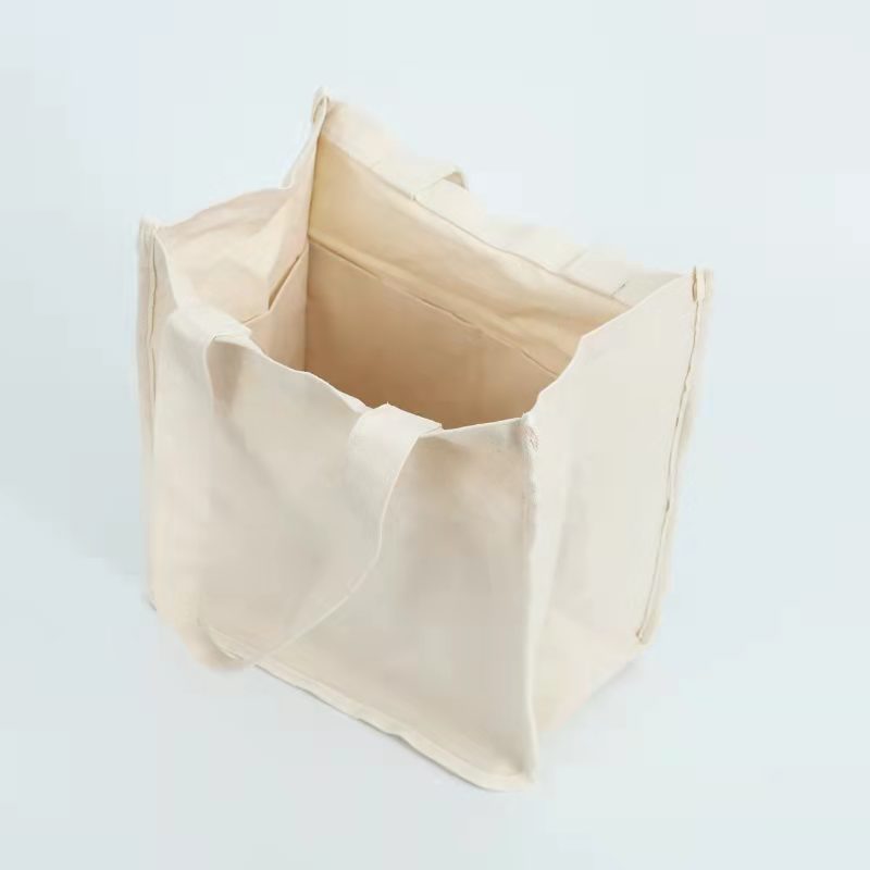 Eco-Friendly Reusable Tote Bag in Natural Beige