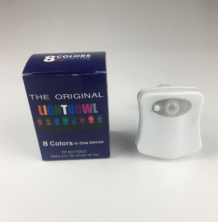 Eco-Friendly LED Toilet Night Light Attachment