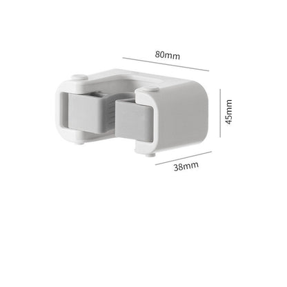 No Punching Toilet Mop Wall Mount With Fixed Buckle