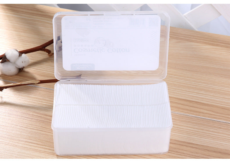Eco-Friendly Square Cotton Pads for Makeup Removal