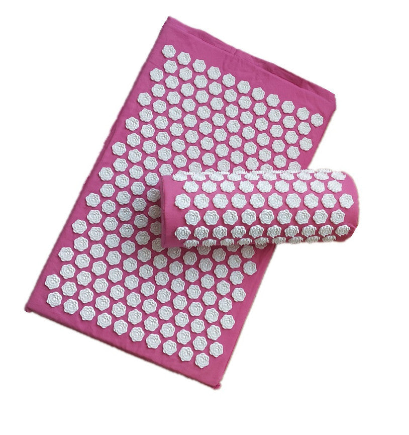 Eco-Relax Acupressure Yoga Set with Sustainable Massage Cushion & Pillow