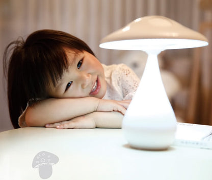 Eco-Friendly Mushroom Air Purifier Table Lamp