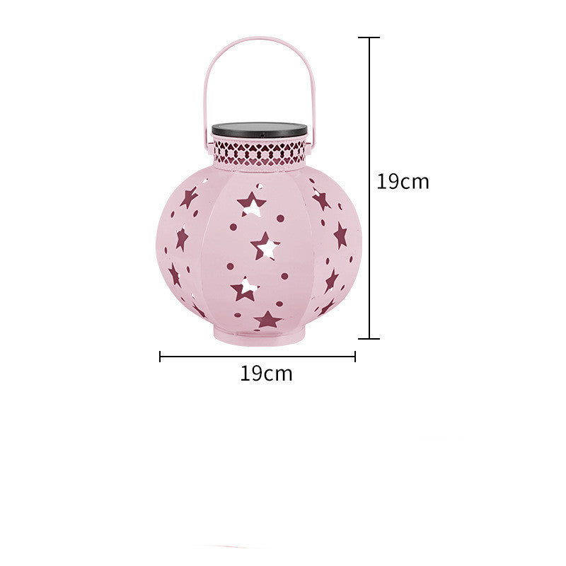 Solar-Powered Star Lantern for Eco-Friendly Outdoor Ambiance
