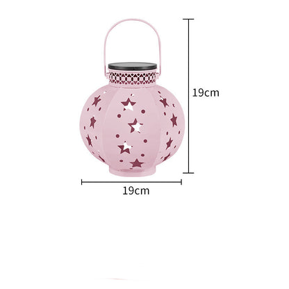 Solar-Powered Star Lantern for Eco-Friendly Outdoor Ambiance