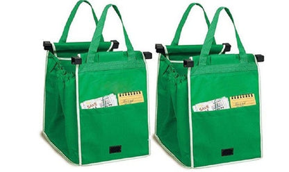 Eco-Friendly Reusable Green Shopping Bag for Groceries