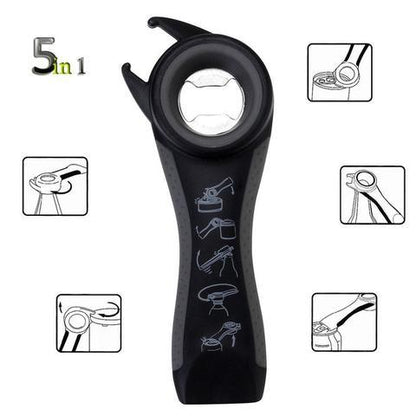 Multi-Functional Bottle and Can Opener - Ergonomic, Durable, Eco-Friendly