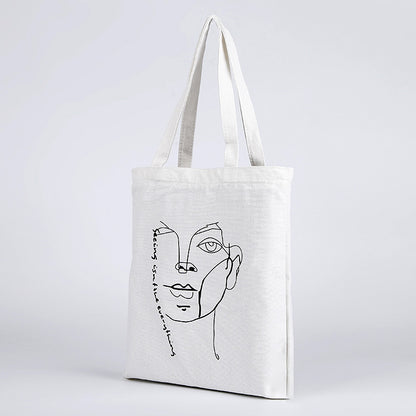 Eco-Friendly Reusable Cotton Tote Bag - Sustainable Shopping Solution