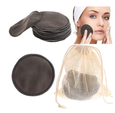 Eco-Friendly Reusable Makeup Remover Pads with Mesh Laundry Bag