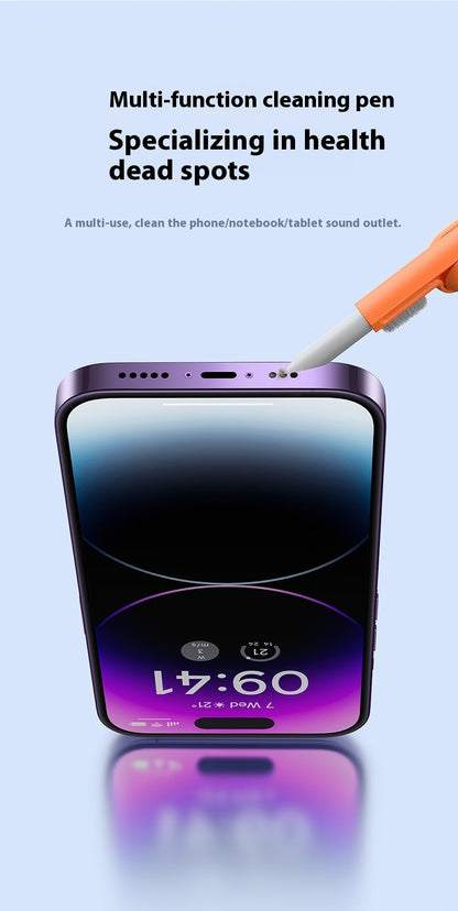 Eco-Friendly Keyboard & Headset Cleaning Brush