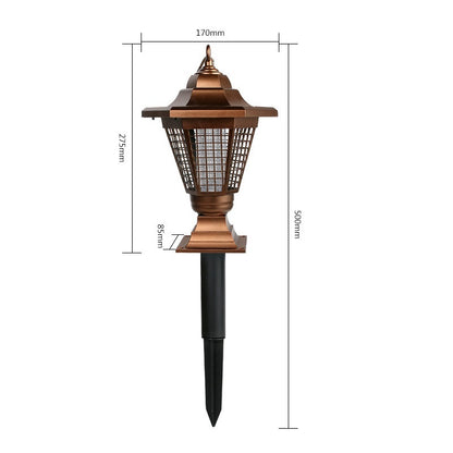 Eco-Friendly Outdoor Bug Zapper Lantern - Chemical-Free Pest Control