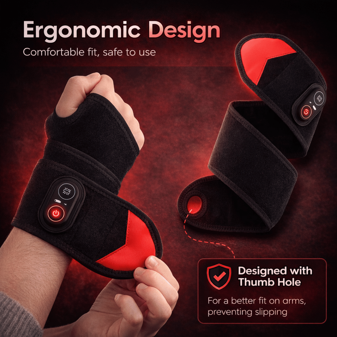 PowerHand Pro™ - Infrared Red Light Therapy Wrap