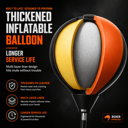 BoxReflex™ - Freestanding Reflex Speed Punching Bag