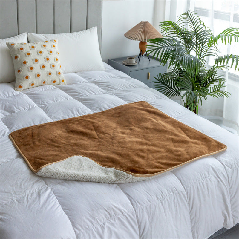 Eco-Friendly Lambswool Waterproof Pet Blanket