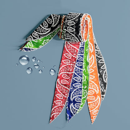 Eco-Friendly Absorbent Flower Cooling Ice Towel Scarf