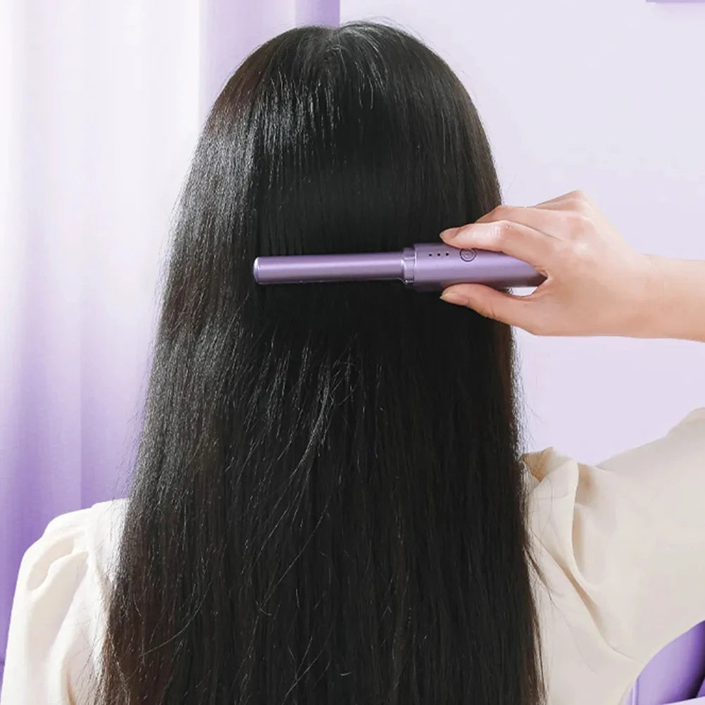 Eco-Friendly Wireless Hair Hot Comb for Effortless Styling