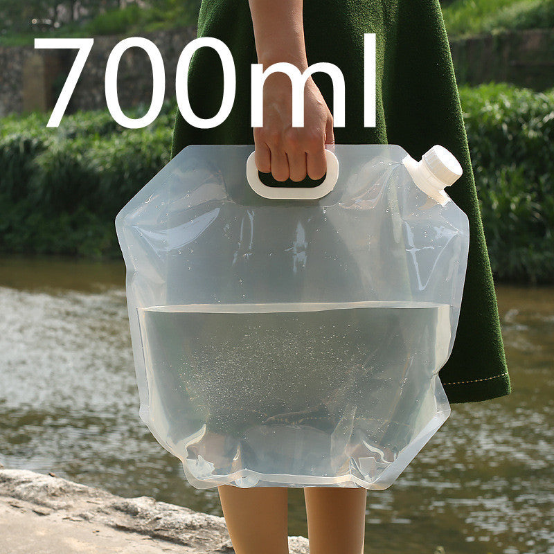 Eco-Friendly Foldable PVC Water Bag for Camping & Hiking