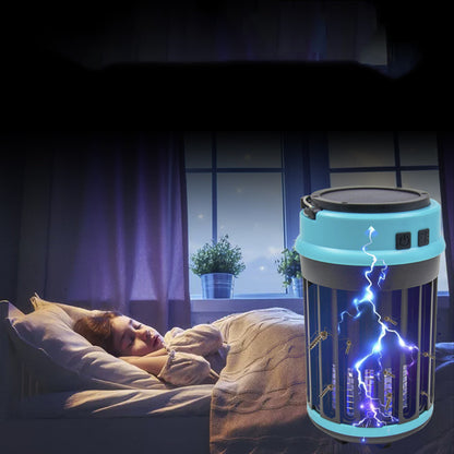 Solar-Powered LED Mosquito Killer Trap