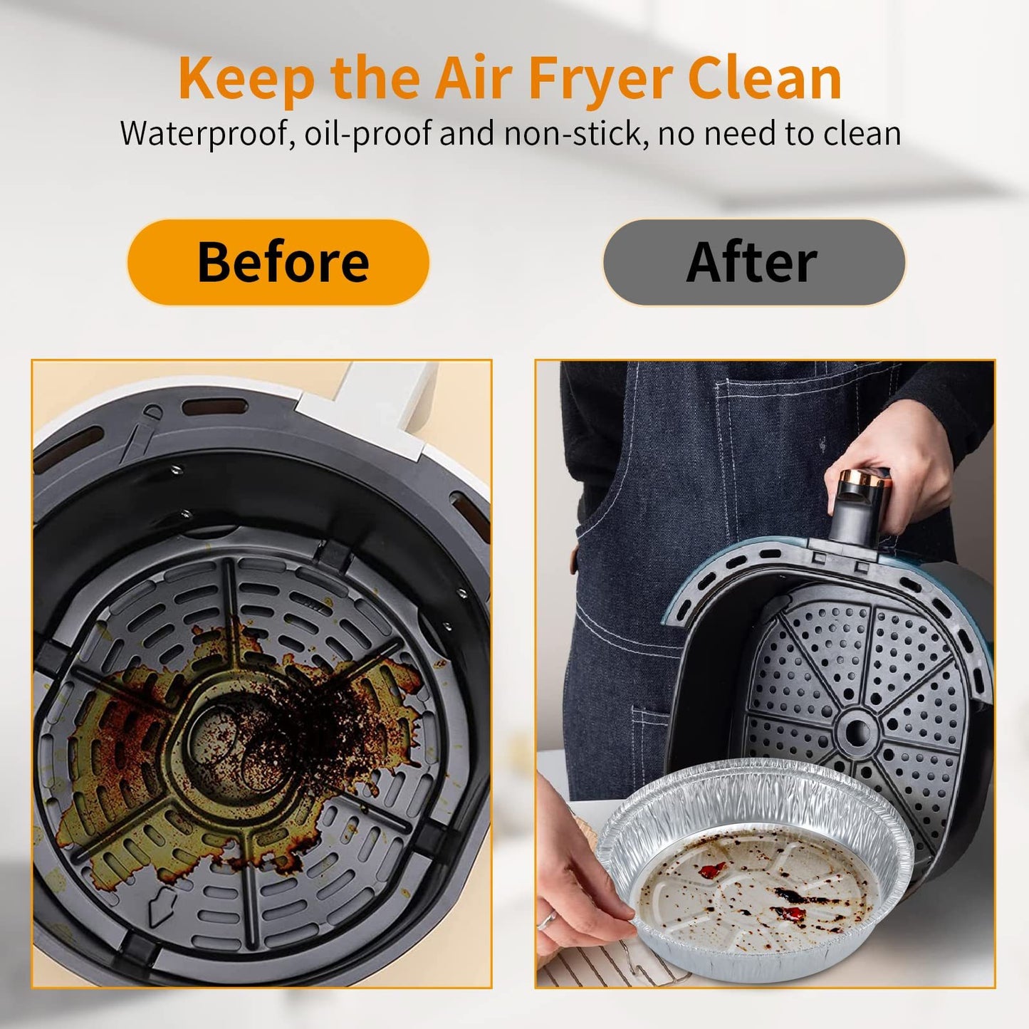 Eco-Friendly Non-Stick Aluminum Foil Liners