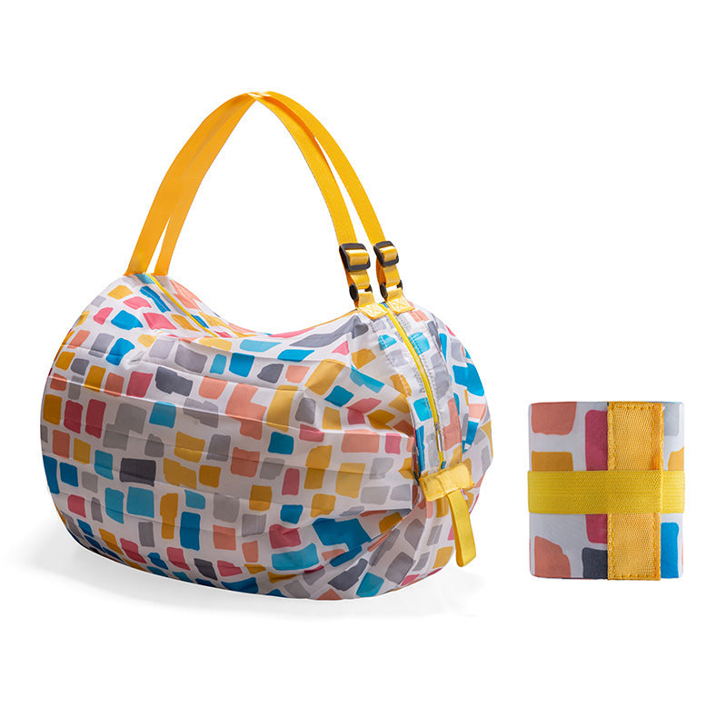 Eco-Friendly Reusable Camouflage Shopping Tote - Large, Foldable, Durable