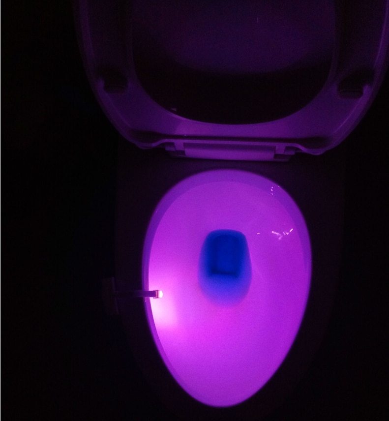 LED Toilet Night Light - Energy-Efficient Bathroom Accessory
