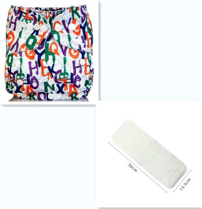 Baby Adjustable Cloth Diapers – Washable & Reusable Snap Diapers (3–13 kg)