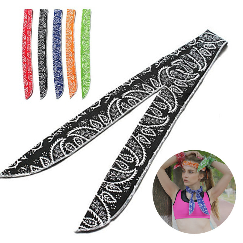 Eco-Friendly Absorbent Flower Cooling Ice Towel Scarf