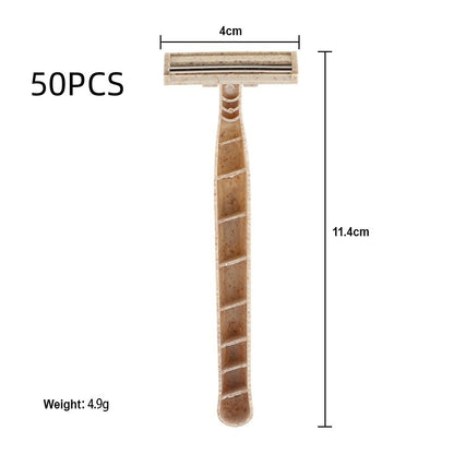 Eco-Friendly Bamboo Safety Razor - Sustainable Shaving Solution