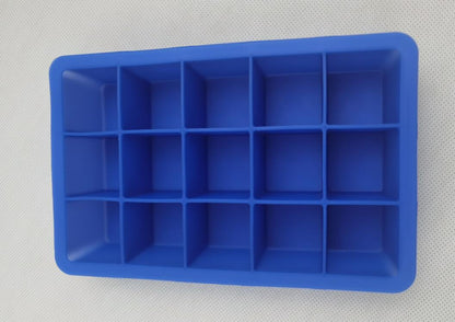 Eco-Friendly Silicone Ice Cube Tray - Durable & Reusable