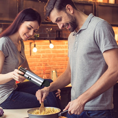 Rechargeable Electric Spice & Grain Grinder with LED Light