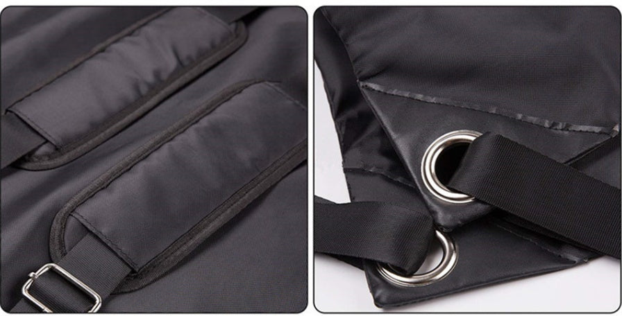 Eco-Friendly Large Dark Brown Laundry Bag - Durable & Reusable