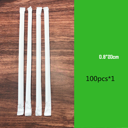 Eco-Friendly Bamboo Fiber Drinking Straws