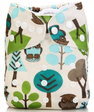 Baby Adjustable Cloth Diapers – Washable & Reusable Snap Diapers (3–13 kg)